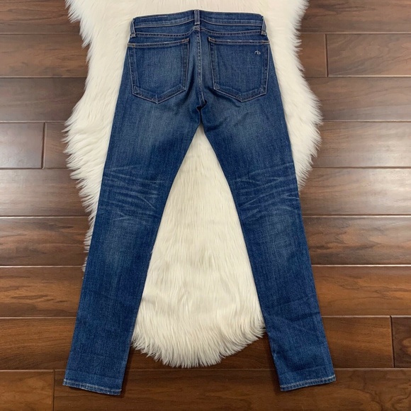 Rag & Bone Slim Boyfriend Dre Denim Jeans - Picture 6 of 7